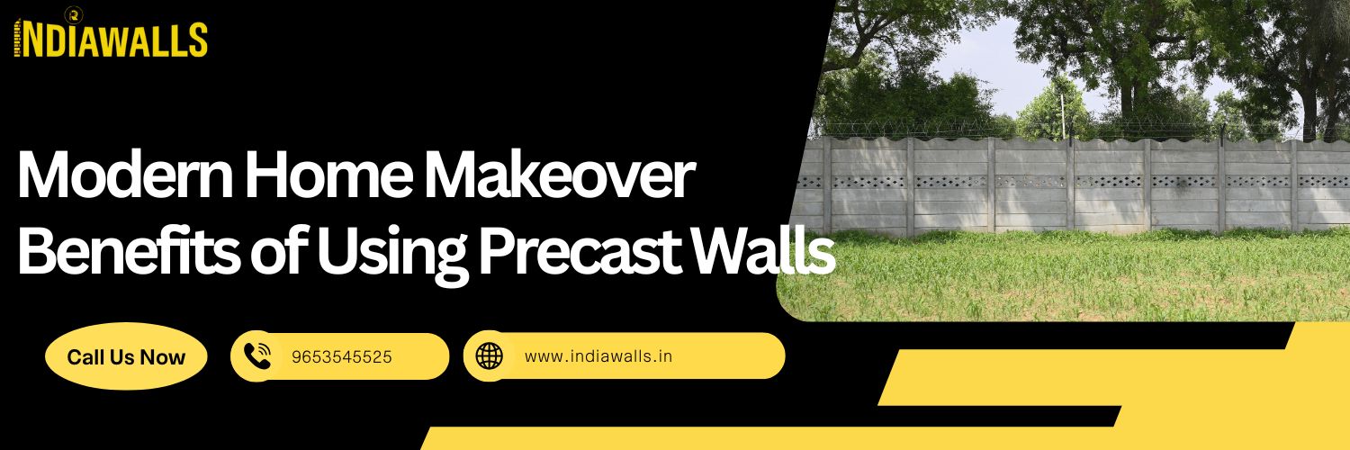 Precast boundary wall