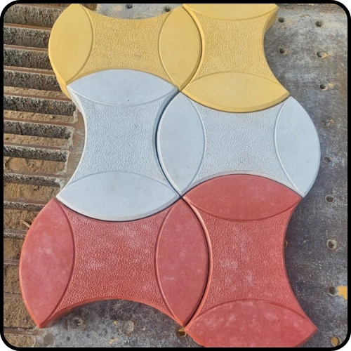zigzag paver block