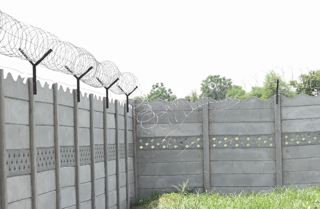 Compound wall in alwar